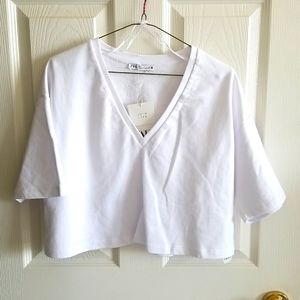 NWT Zara Crop Top